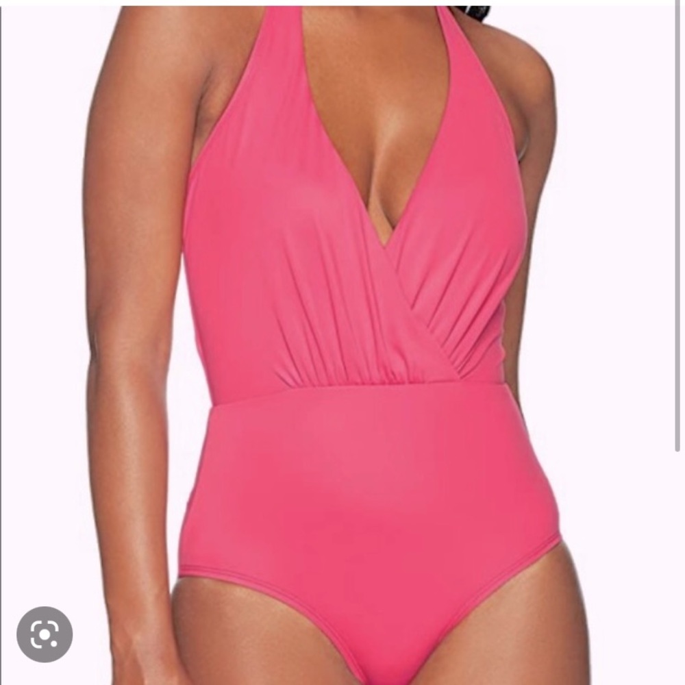 Coastal blue 1piece swim suit